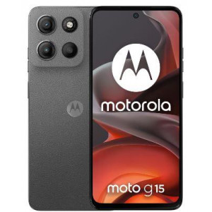 Teléfono móvil Smartphone Motorola Moto G15, 8GB, 512GB, 6.72 pulgadas, Helio G81, Android 15, 5200 mAh, 50 MP, clase A, gris