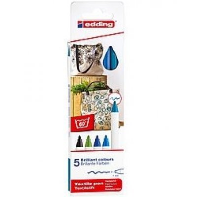 4600 marcador 5 pieza(s) Fibre tip Multicolor