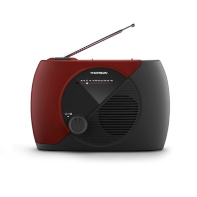 Thomson RT353 Radio FM Portatil - Color Ganate/Negro