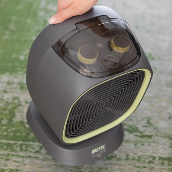 Termoventilador Imetec Silent Power Eco 4030, 2.100 W, gris y verde guacamole - imagen 5