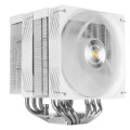 VENTILADOR CON DISIPADOR DE CPU MARS GAMING MCPUX26PROW TDP 350W DOBLE TORRE PWM FDB BLANCO