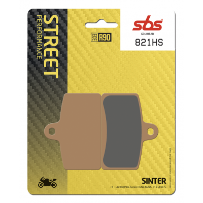 HS Street Excel Sintered Front Brake Pads SBS 821HS