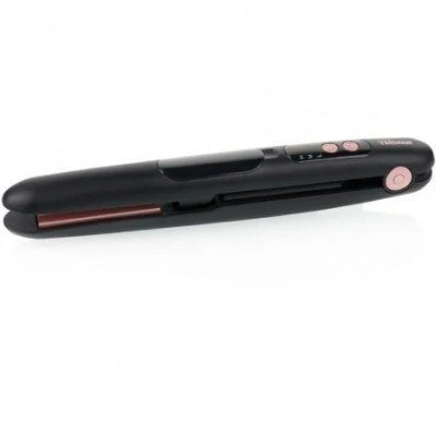 Plancha para el Pelo Tristar HD-2501/ Negro y Rosa