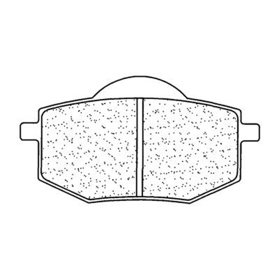 Juego de pastillas sinterizadas CL BRAKES (2392S4) 2392S4