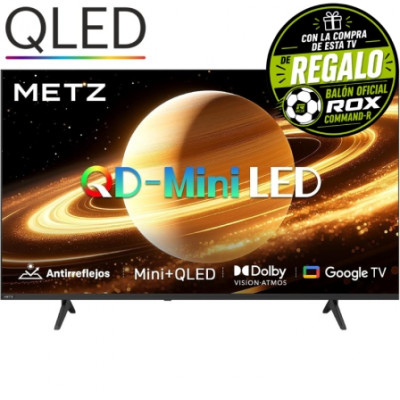 Televisor Metz QLED MiniLED 55MNH7000Z 55/ Ultra HD 4K/ Smart TV/ WiFi