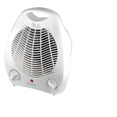 AD-02 W calefactor eléctrico Blanco Ventilador eléctrico