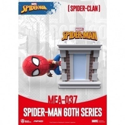 Figura mini egg attack marvel spider - man spider - clan serie 60 aniversario