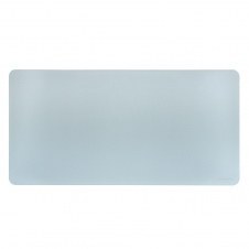 Phoenix matepad alfrombrilla escritorio ratón pu 80 x 40 cm antideslizante impermeable materíal simil cuero azul - gris