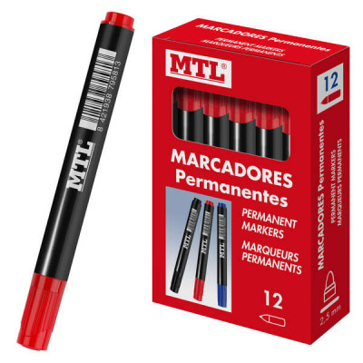 Dohe Marcadores Permanentes - Punta Conica de 2mm - Resistente al Agua y Secado Rapido - Ideal para Rotular en Cualquier Superficie