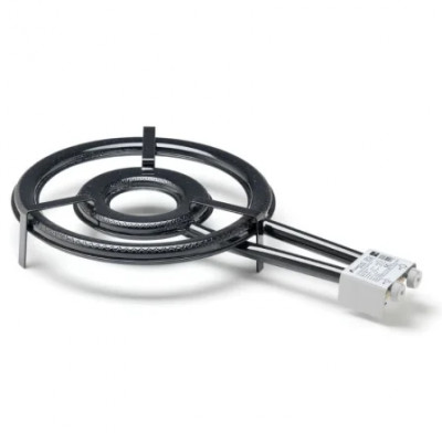 Paellero Flames VLC T-460 - 2 Quemadores | Diámetro 46cm | Acero esmaltado