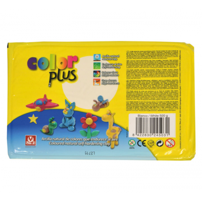 PAQ. ARCILLA SIO-2 COLOPLUS BLANCO 500G 2452000200