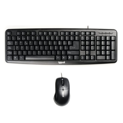 Kit teclado + ratón Iggual COM-CK-Standard