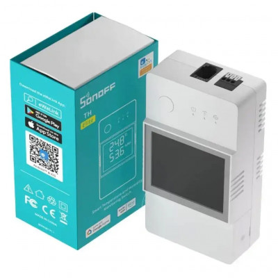 Interruptor Wifi Medidor Temperatura Display SONOFF THR320D