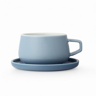 Taza te porcelana viva scandinavia classic ella 250ml hazy blue