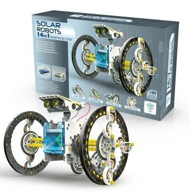 Kit 14 en 1 deqube robot construccion solar pegi 8