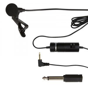 Micrófono de condensador y adaptador de entrada de micrófono dinámico Fonestar FCM-410