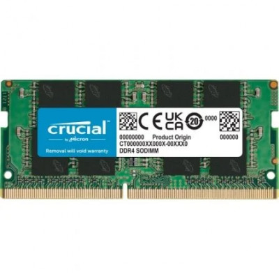 Memoria RAM Crucial 16GB/ DDR4/ 3200MHz/ 1.2V/ CL22/ SODIMM
