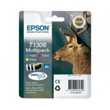 Tinta Epson T1306 Pack Tricolor 10.1ml