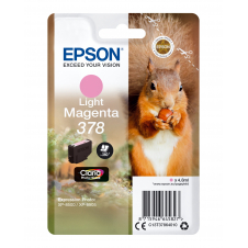Cartucho Epson Squirrel Singlepack Light Magenta 378 Claria Photo HD Ink C13T37864010