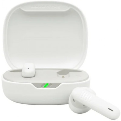 Auriculares Bluetooth JBL Wave Flex - Estuche de carga | Autonomía 10h | Color Blanco