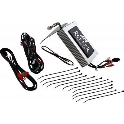 Kit amplificador DSP programable 800 W 4 canales Rokker® XXR J + M JAMP-800HR11ULP