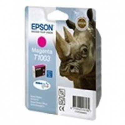 Cartucho tinta epson c13t10034010 magenta 11.1ml stylus b1100 - rinoceronte