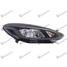 FARO DELANTERO ELECTRICO CON LED DRL GRIS (HELLA)