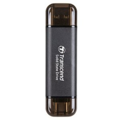 MEMORIA USB-C/USB-A 256GB TRANSCEND SSD USB 10Gbps (ESCRITURA 950MB/s) TS256GESD310C