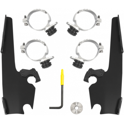 Kit de montaje Trigger-Lock para carenado Batwing MEMPHIS SHADES MEB2016