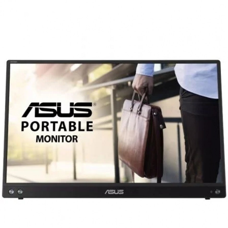 Monitor Portátil Asus ZenScreen MB16ACV 15.6/ Full HD/ Negro