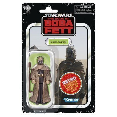Figura hasbro star wars the book of boba fett retro collection tusken warrior