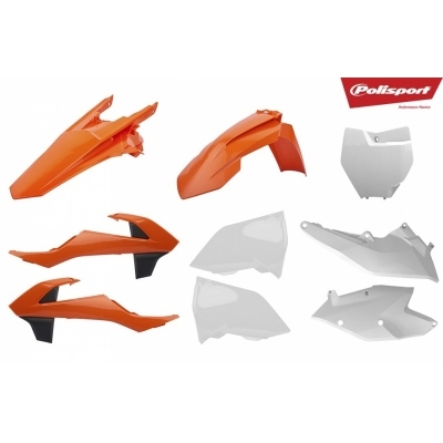 Kit plástica completo POLISPORT KTM color original 90750 90750