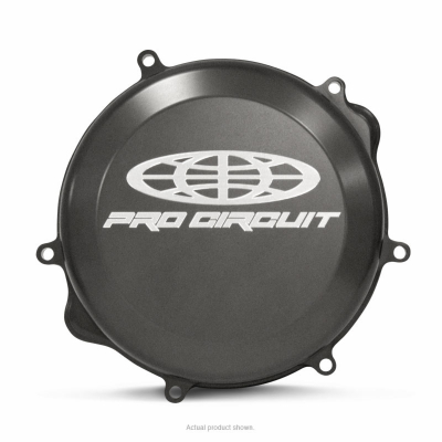 Tapa de embrague Pro Circuit para Suzuki RM250: aluminio, negro CCS02250