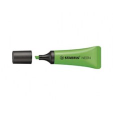 Marcador STABILIO Fluorescente Neon Verde (72/33)