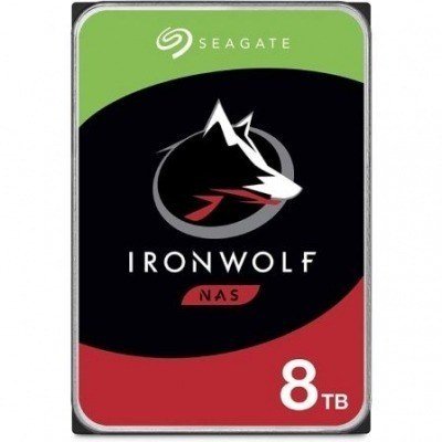 Disco Duro Seagate IronWolf NAS ST8000VN004 8TB/ 3.5/ SATA III/ 256MB