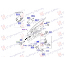 FRONT DOOR LOCK ELECTRICAL (4pins)