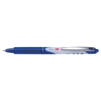 Pilot Boligrafo de Tinta Liquida V Ball RT 07 - Retractil - Punta de Bola Conica 0.5mm - Trazo 0.25mm - Grip de Goma - Color Azul