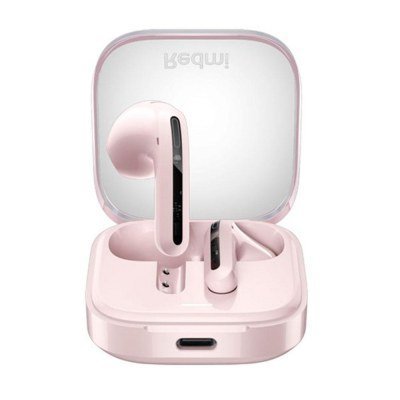 Auriculares Bluetooth Xiaomi Redmi Buds 6 Active con estuche de carga/ Autonomía 6h/ Rosa