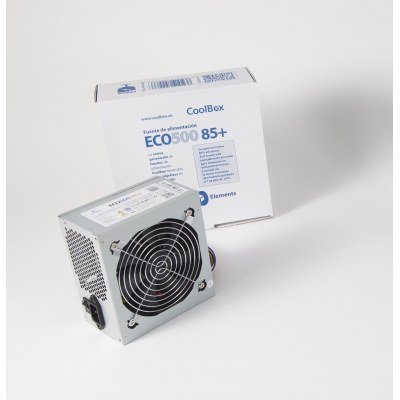 Fuente de alimentacion coolbox atx eco 500 85+