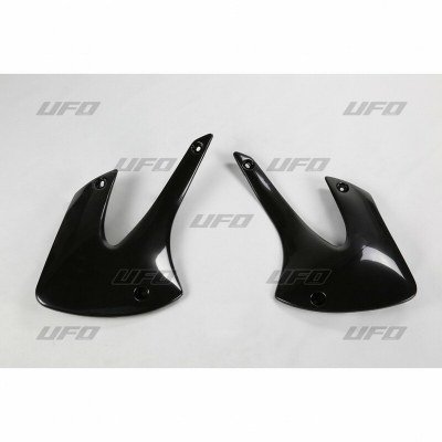 Paneles laterales radiador UFO negro Kawasaki KX85/80 KA03717#001