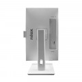 Monitor Nilox NXM27RWEB02W, 27 pulgadas, Full HD, IPS, 120 Hz, 4 ms, altura regulable, webcam, altavoces, HDMI, VESA 100x100, blanco - imagen 3