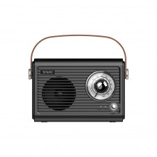 Savio RS-01 radio Portátil Analógica Negro