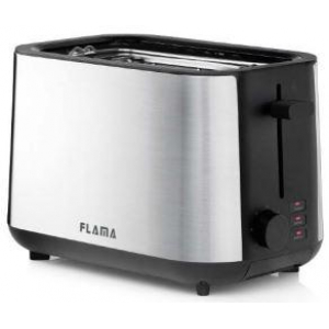 Tostador Flama 961FL, 2 ranuras cortas extra anchas, 980W, 7 niveles, inox