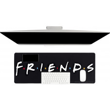 Alfombrilla de Escritorio Friends 80 x 30 cm Antideslizante para Teclado y Ratón
