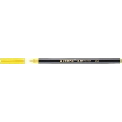 ROTUL.EDDING 1340 BRUSHPEN AMARILLO - Pack de 10 unidades