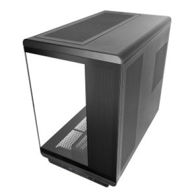 CAJA ATX SEMITORRE GAMING MARS GAMING MCREV CRISTAL TEMPLADO GPU 420mm 1x3.5 2x2.5