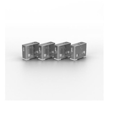 10 USB PORT LOCKS WHITE NO KEY