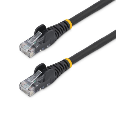 Cable de red startech latiguillo rj45 lszh utp cat6 1m negro