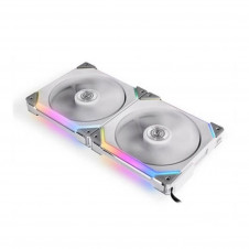 Ventilador caja lian li uni fan sl140 rgb 2x 140mm blanco
