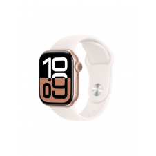 Apple Watch Series 10 OLED 42 mm Digital 374 x 446 Pixeles Pantalla táctil 4G Oro rosa Wifi GPS (satélite)